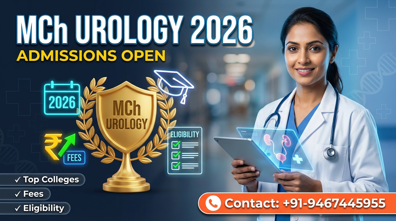 MCh Urology: Admissions, Medical Colleges, Fees, Eligibility Criteria details